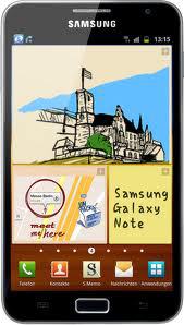 Смартфон Samsung Galaxy Note GT-N7000 Blue - Георгиевск